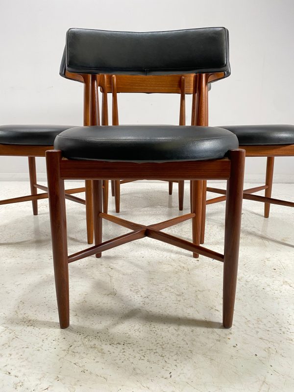 G Plan fresco Dining Chairs by Victor Wilkins - Set of 6 - Image 12