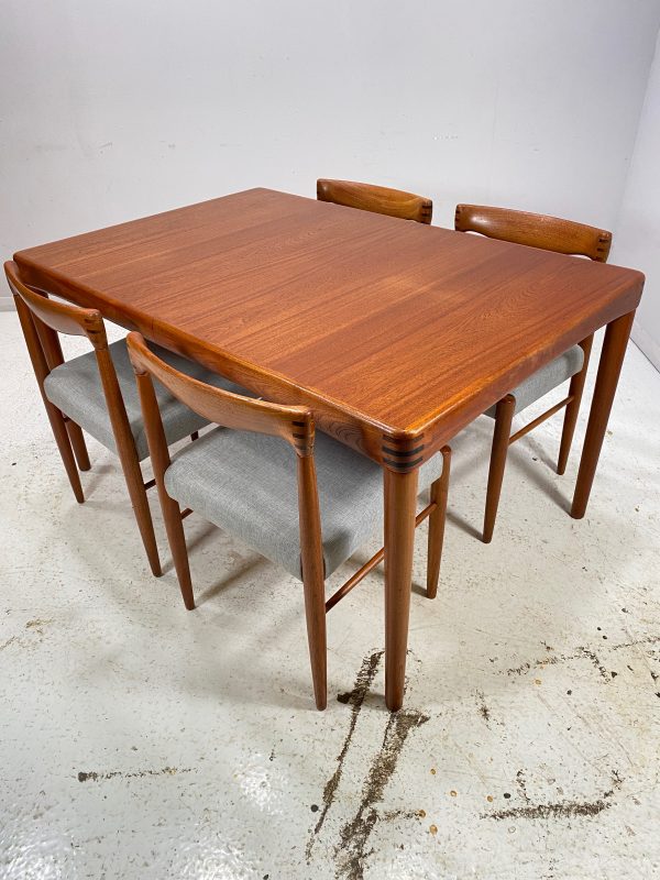 Extendable Teak Dining Table by H.W. Klein for Bramin - Image 10