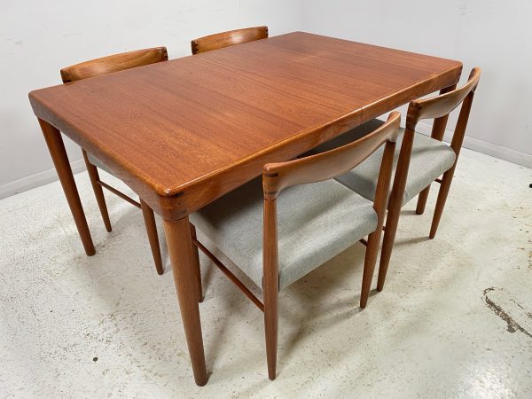 Extendable Teak Dining Table by H.W. Klein for Bramin - Image 11