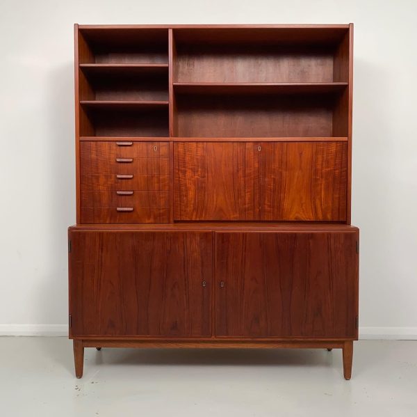 Mid Century Danish Bureau / Cabinet by Borge Mogensen