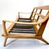 American 3 Seater Yellow Birch Sofa Frame - Image 3