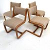 Set of 4 Dining Chairs By Club8 of Denmark - Image 3
