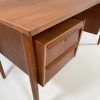 Danish Twin Pedistal Floating Desk - Image 6
