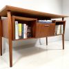 Danish Twin Pedistal Floating Desk - Image 7