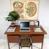 Danish Twin Pedistal Floating Desk - Image 9