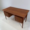 Danish Twin Pedistal Floating Desk - Image 3