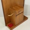 Vintage Teak Hallway Coat Hat And Umbrella Stand - Image 4