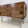 Military Trunk TV/Hi-Fi Cabinet - Image 5