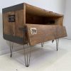 Military Trunk TV/Hi-Fi Cabinet - Image 11