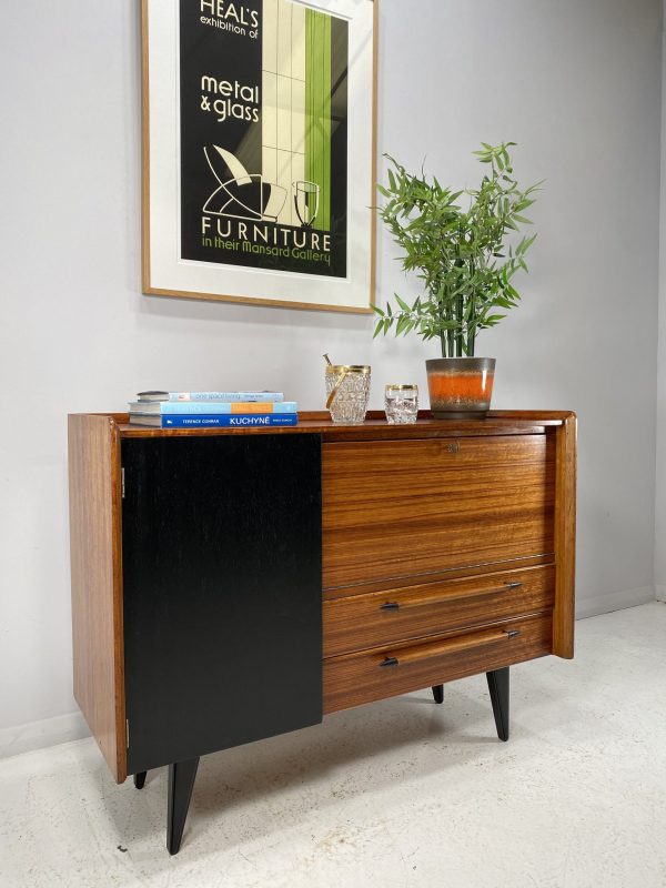 Vintage Lebus Link Sideboard Drinks Cabinet