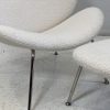 Orange Slice Chair and Footstool in the Style of Pierre Paulin - Image 5
