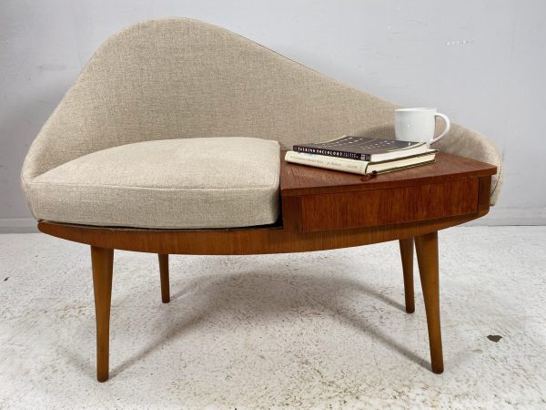 Chippy Heath Curved Telephone Table Seat