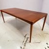 Extendable Teak Dining Table by H.W. Klein for Bramin