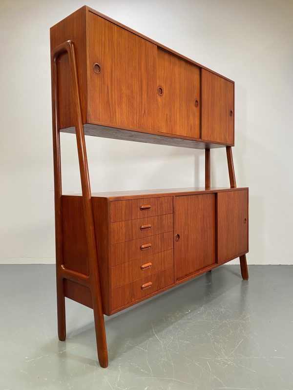 Danish Gunni Omann - Model 3 - Teak Credenza Highboard